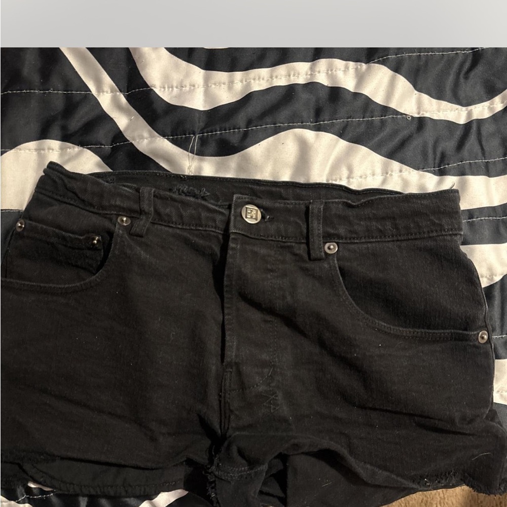 Ksubi Black Jean Shorts for Women